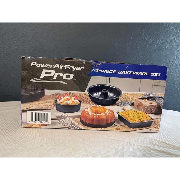 Power Airfryer pro Nonstick Bakeware 4-Piece Set Brand New In Box - Picture 5 of 6
